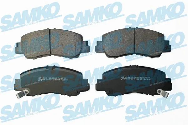 Kit de plaquettes de frein, frein à disque SAMKO 5SP2230