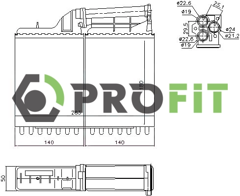 Système de chauffage PROFIT 1760-0065