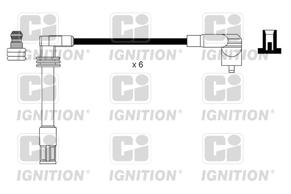 Kit de câbles d'allumage QUINTON HAZELL XC1122