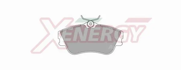 Kit de plaquettes de frein, frein à disque AP XENERGY X40543
