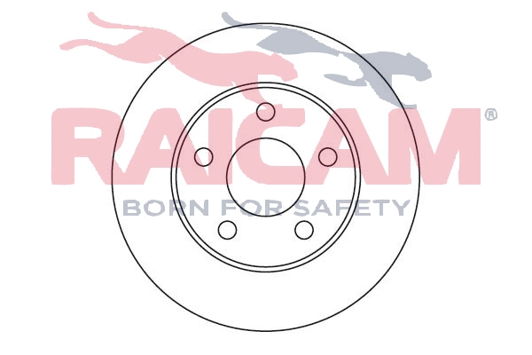 Disque de frein RAICAM RD00596