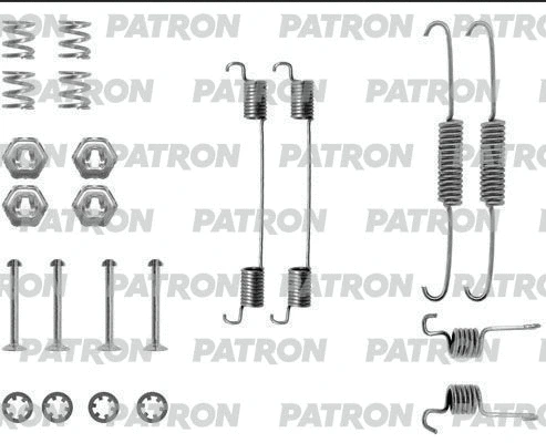 Kit d'accessoires, mâchoire de frein PATRON PSRK0093