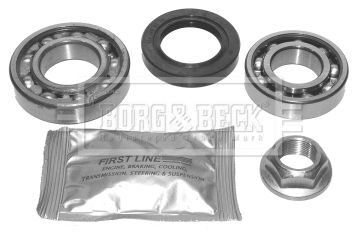 Kit de roulements de roue BORG & BECK BWK437