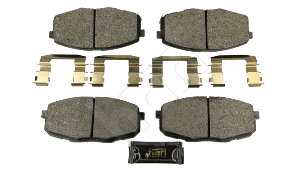 Kit de plaquettes de frein, frein à disque HART 248 967
