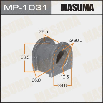Coussinet de palier, stabilisateur MASUMA MP-1031