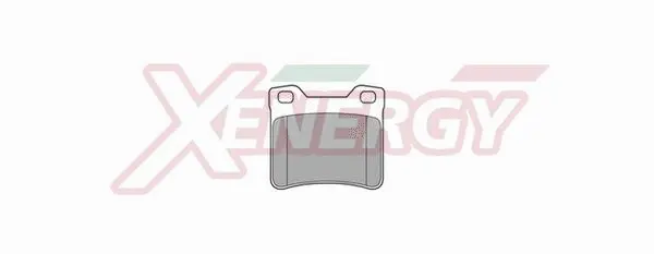 Kit de plaquettes de frein, frein à disque AP XENERGY X40397