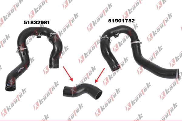 Gaine de suralimentation KAUTEK FI-TH096