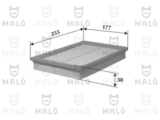 Filtre à air AKRON-MALÒ 1500095