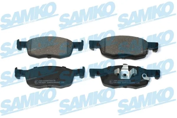 Kit de plaquettes de frein, frein à disque SAMKO 5SP2262