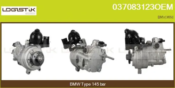 Pompe hydraulique, direction LGK 037083123OEM