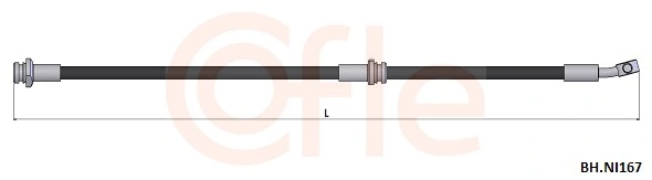 Flexible de frein COFLE 92.BH.NI167