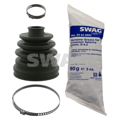Jeu de joints-soufflets, arbre de commande SWAG 82 91 8775