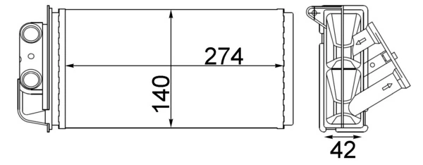 Système de chauffage MAHLE AH 215 000S