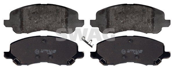 Kit de plaquettes de frein, frein à disque SWAG 72 11 6102