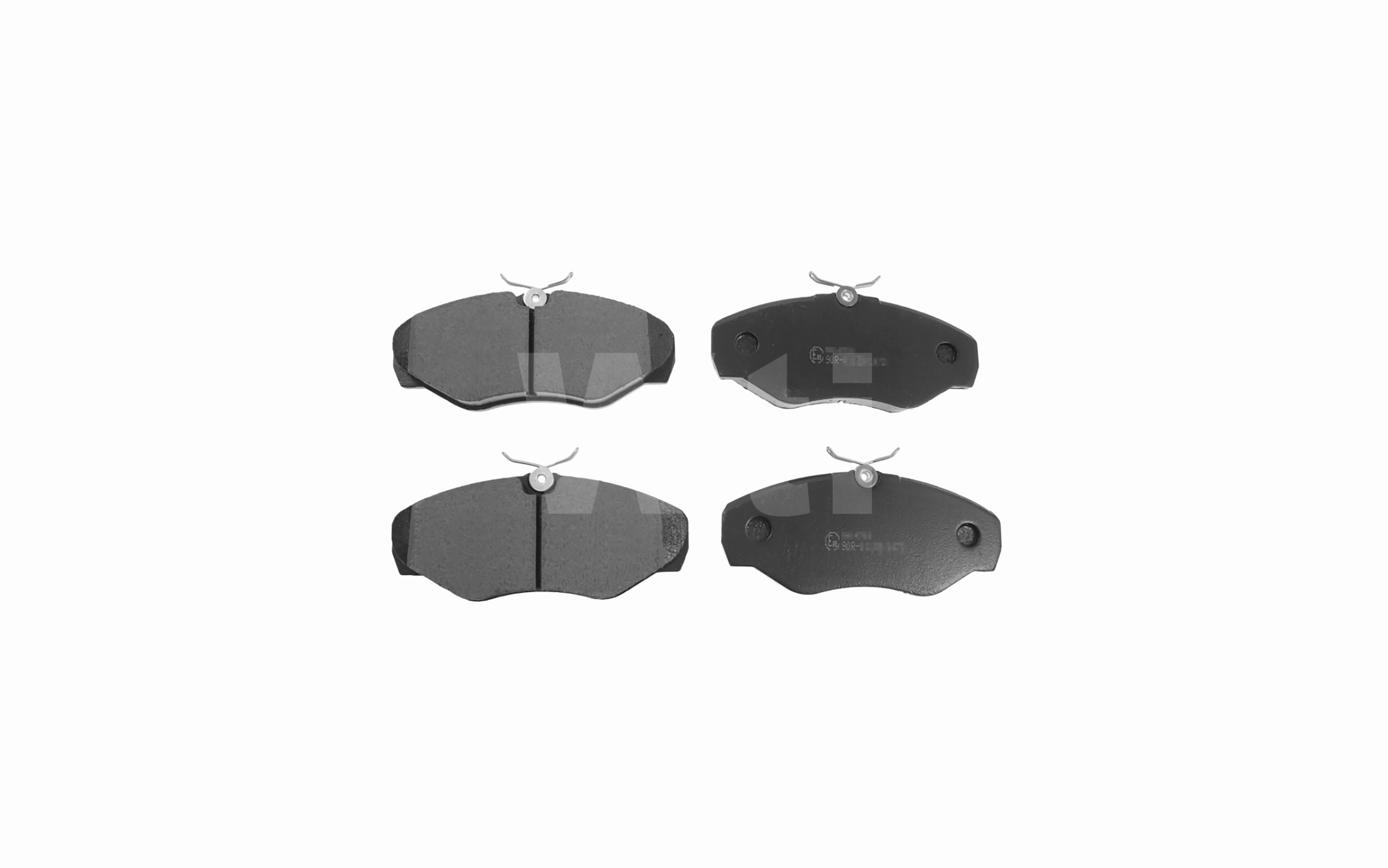 Kit de plaquettes de frein, frein à disque Wti Automotive K711138