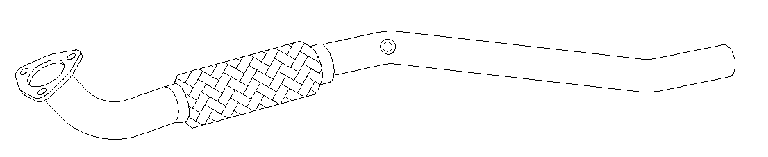 Tuyau d'échappement Vellerand 15267