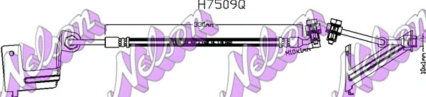 Flexible de frein KAWE H7509Q