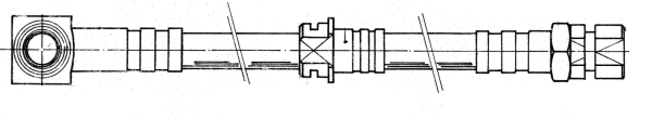 Flexible de frein CEF 510719