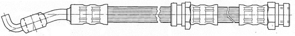 Flexible de frein CEF 511892