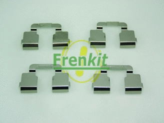 Kit d'accessoires, plaquette de frein à disque FRENKIT 901733