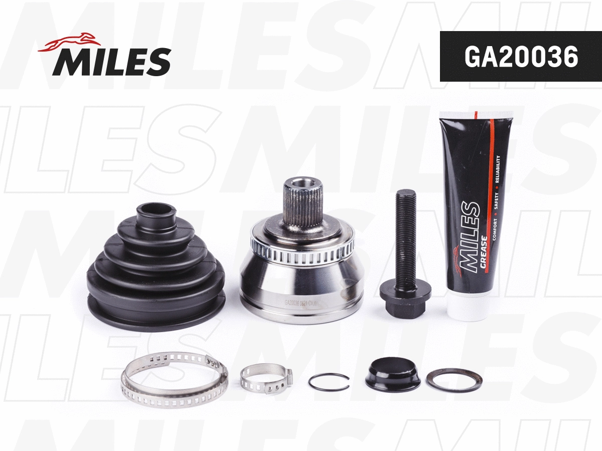 Jeu de joints, arbre de transmission MILES GA20036