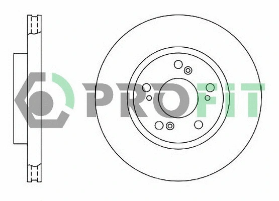 Disque de frein PROFIT 5010-1496
