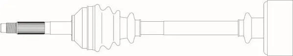 Arbre de transmission GENERAL RICAMBI FI3272