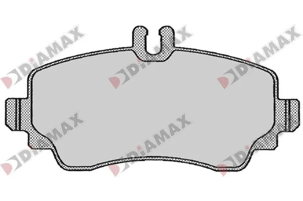 Kit de plaquettes de frein, frein à disque DIAMAX N09809