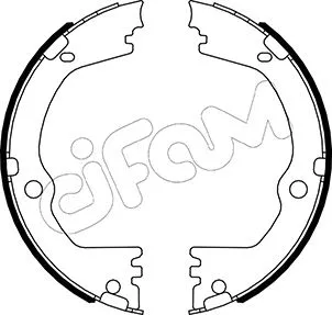 Jeu de mâchoires de frein, frein de stationnement CIFAM 153-532