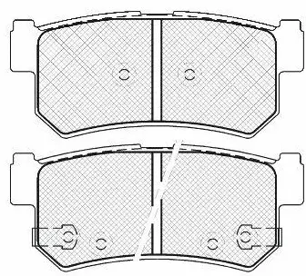 Kit de plaquettes de frein, frein à disque FIT FP4024