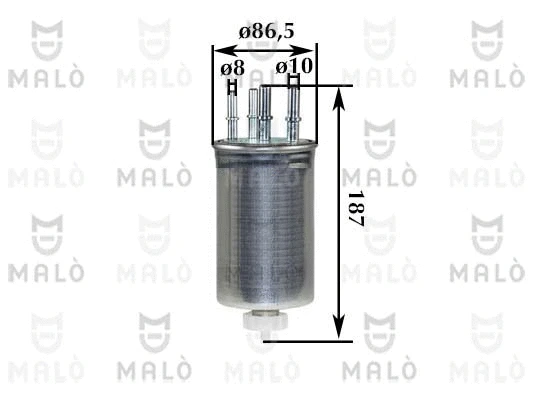 Filtre à carburant AKRON-MALÒ 1520233
