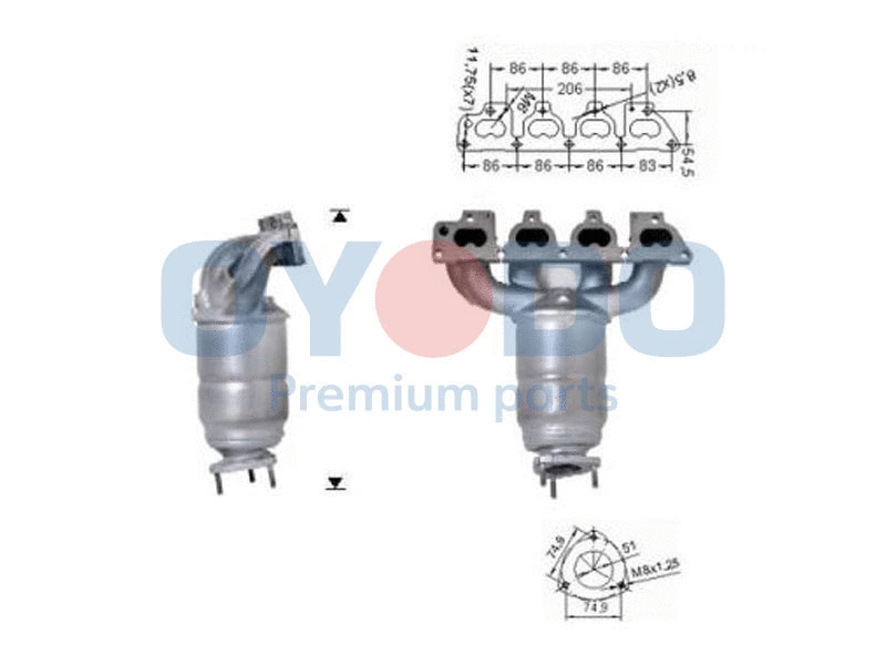 Catalyseur Oyodo 10N0007-OYO