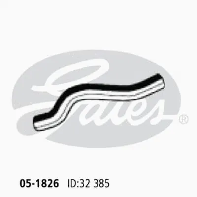 Durite de radiateur GATES-AU 05-1826