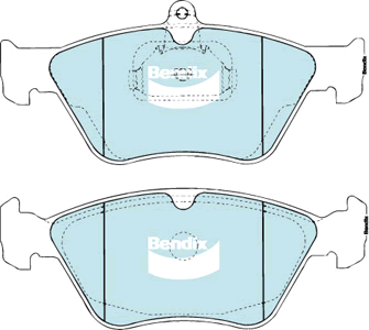 Kit de plaquettes de frein, frein à disque BENDIX-SEA DB1341 GCT