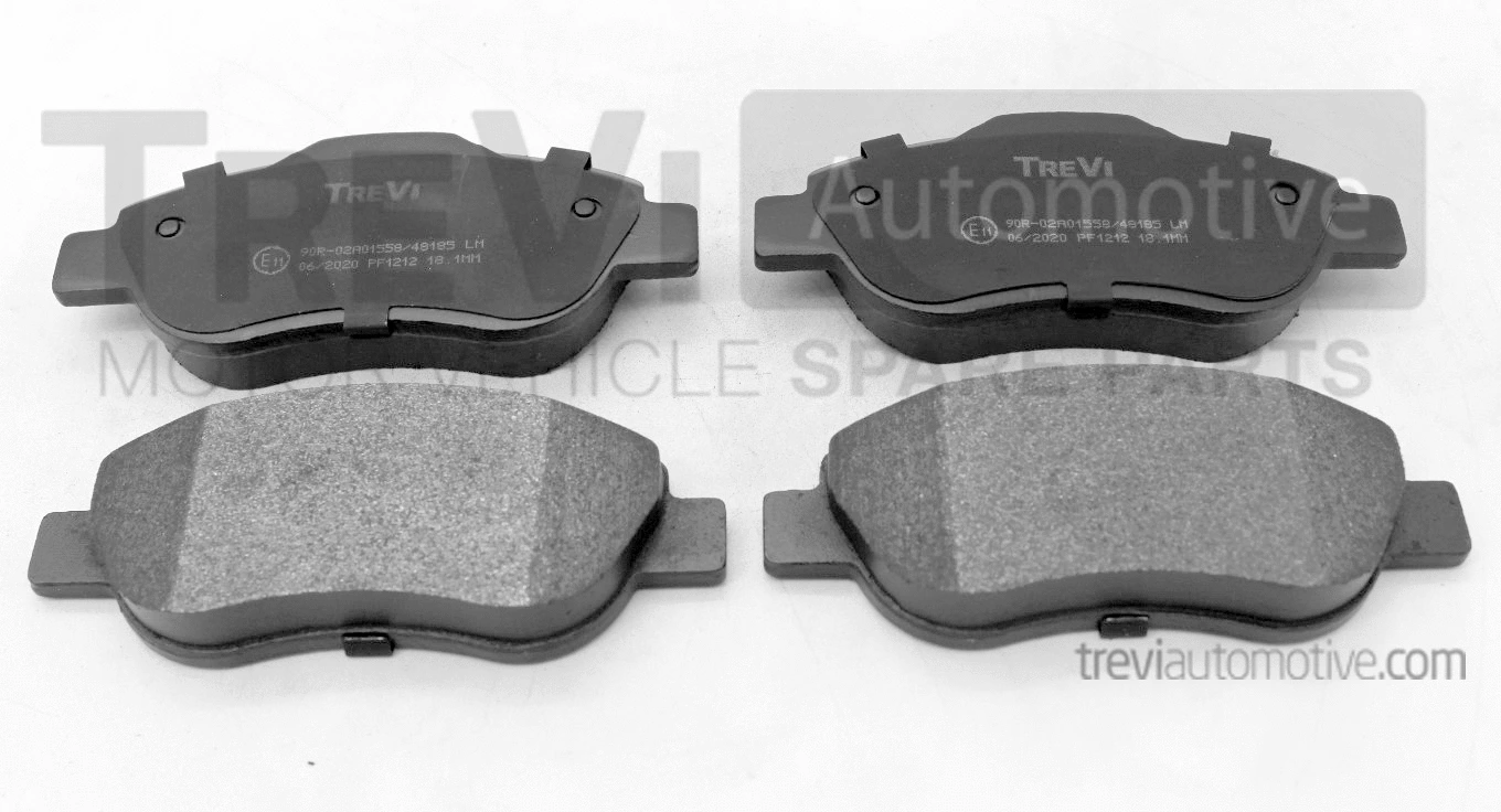 Kit de plaquettes de frein, frein à disque TREVI AUTOMOTIVE PF1212