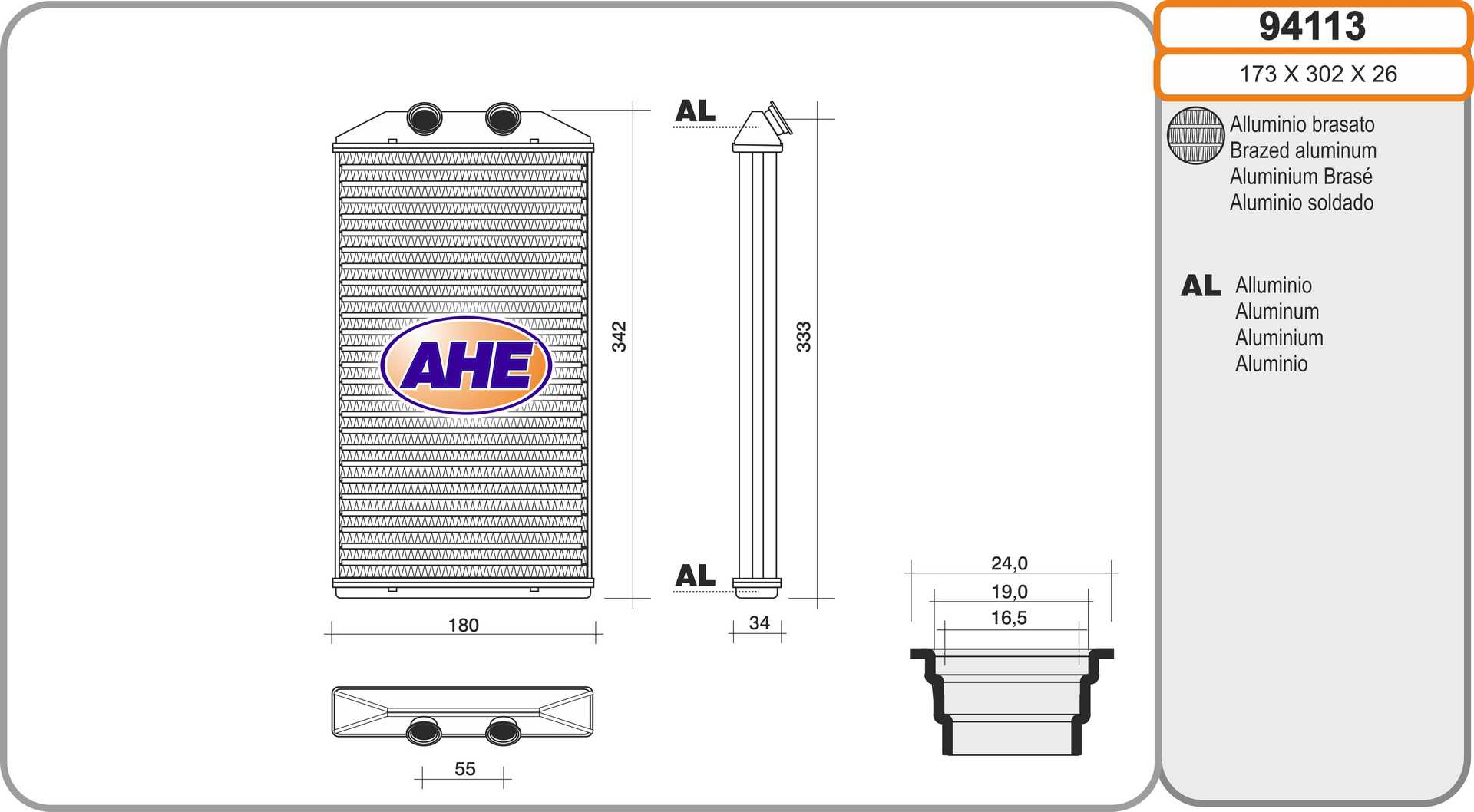 Système de chauffage AHE 94113