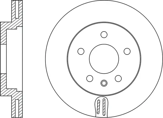 Disque de frein FIT FR0617V