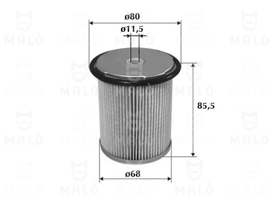 Filtre à carburant AKRON-MALÒ 1520194