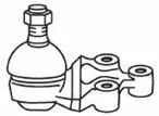 Rotule de suspension FRAP F3535