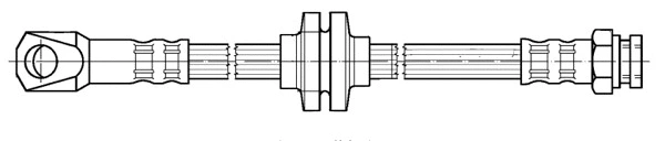 Flexible de frein CEF 516969