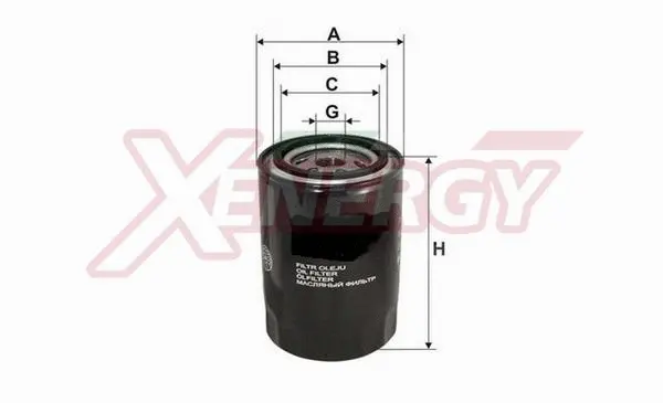 Filtre à huile AP XENERGY X153150