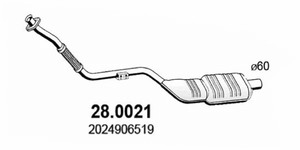 Catalyseur ASSO 28.0021