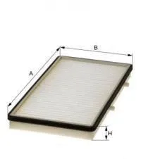 Filtre, air de l'habitacle UNIFLUX FILTERS XC296
