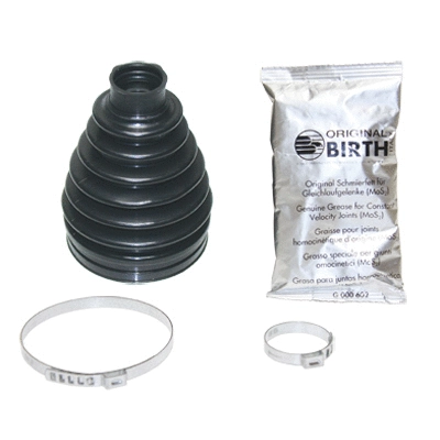 Jeu de joints-soufflets, arbre de commande BIRTH 7556/KM