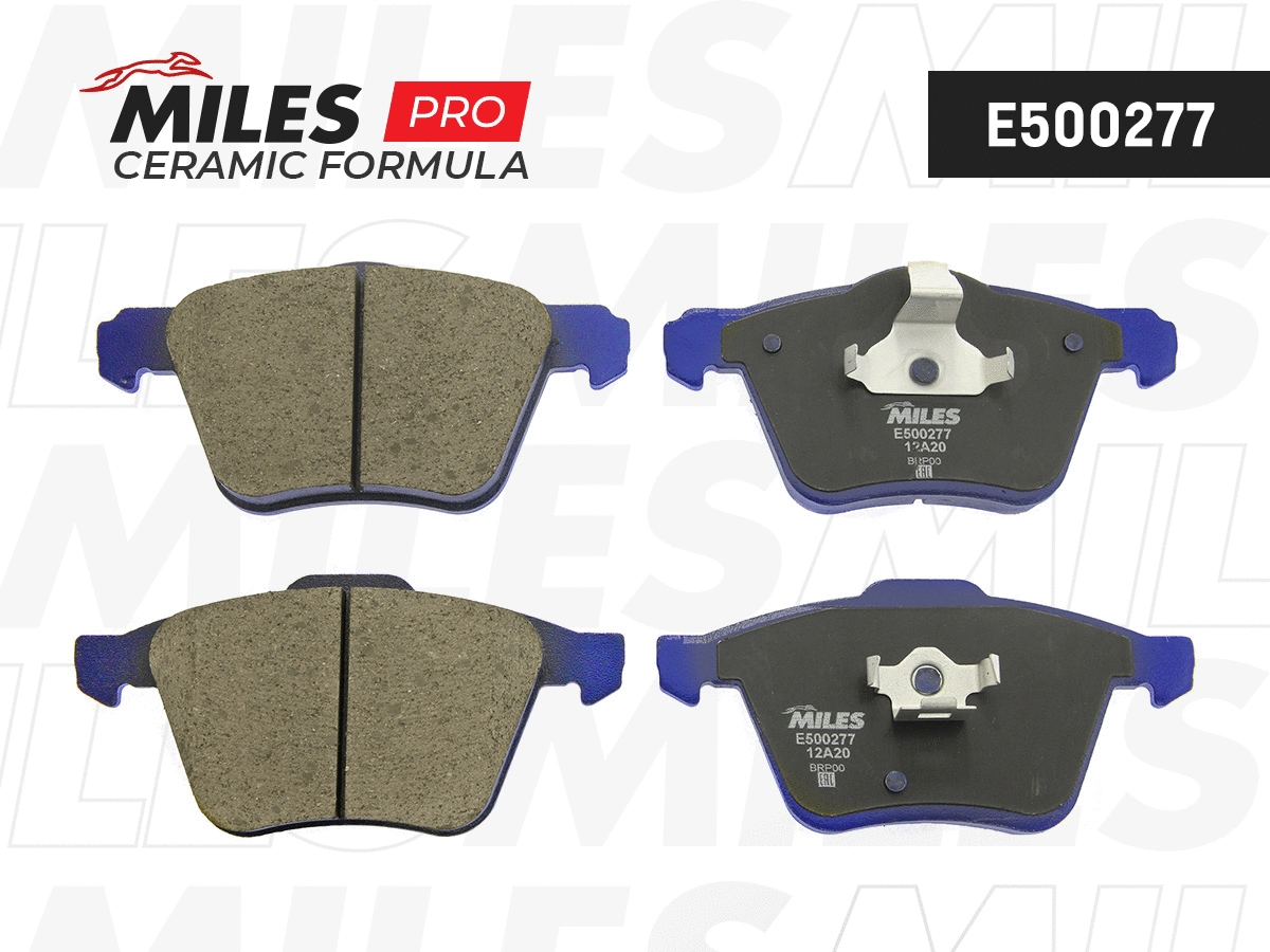 Kit de plaquettes de frein, frein à disque MILES E500277