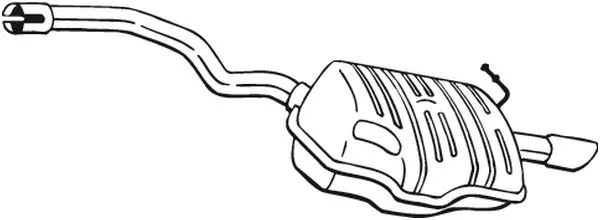 Silencieux arrière BOSAL 105-511