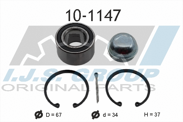 Kit de roulements de roue IJS GROUP 10-1147