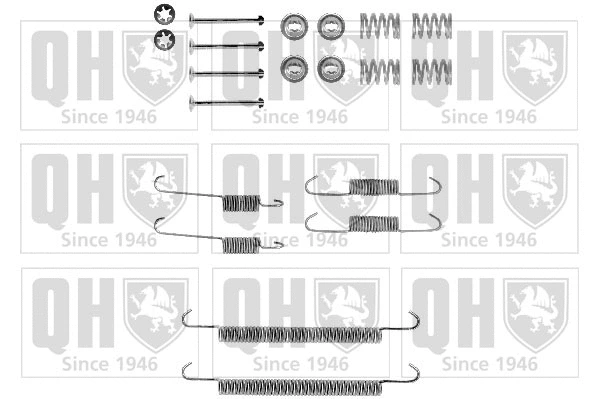 Kit d'accessoires, mâchoire de frein QUINTON HAZELL BFK289