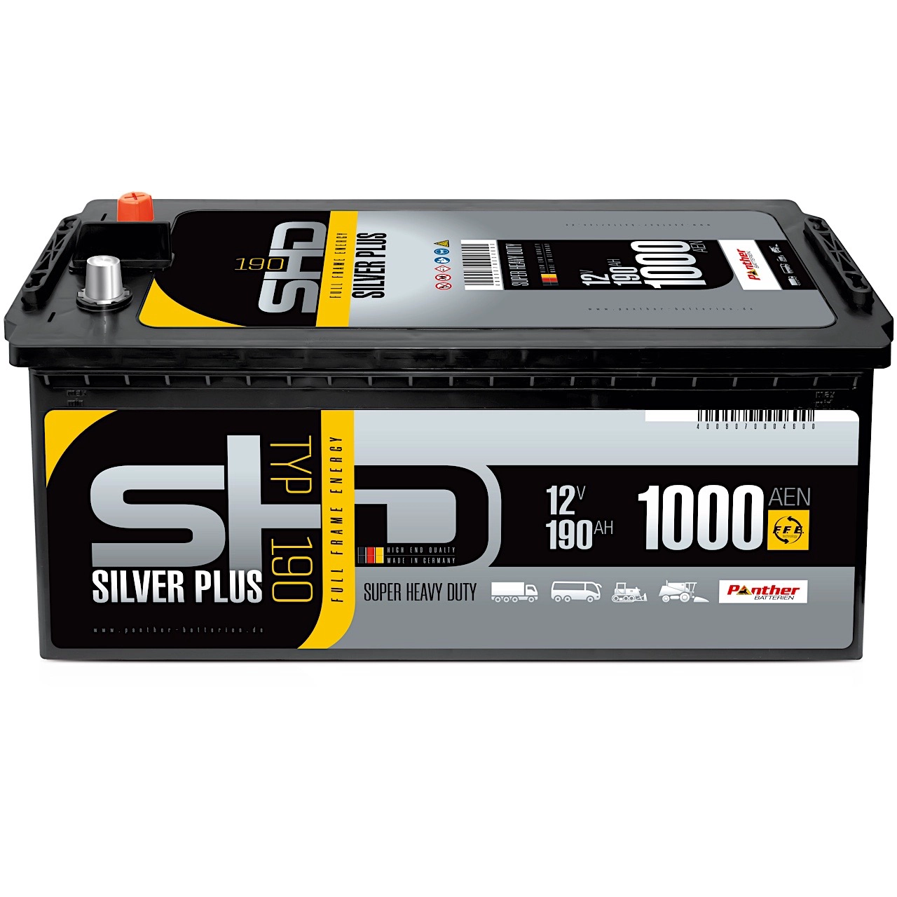 Batterie de démarrage PANTHER-BATTERIEN SB.690111100
