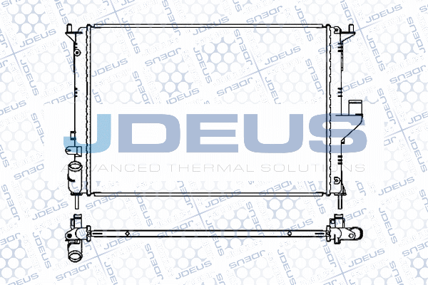Radiateur, refroidissement du moteur JDEUS M-0231280